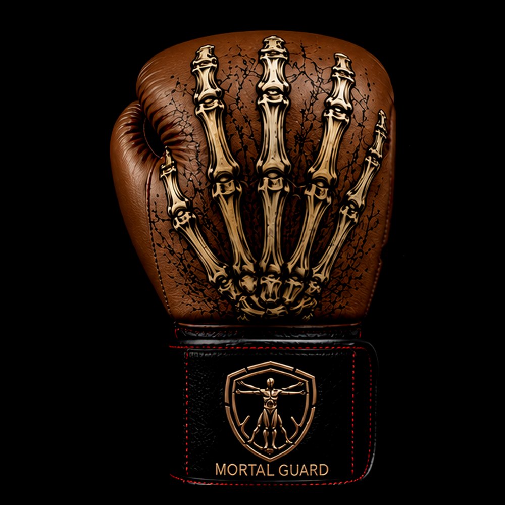 Gant Mortal Guard MG3, cuir cognac